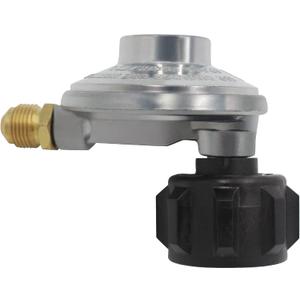 MENSI Low Pressure Regulator with QCC Type 1 for 5-40lbs Tank Cylinder, Hose Assembly 5 Feet (3/8" Male Flare Low Pressure Regulator)