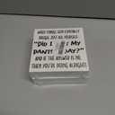 2 x Funny Office Desk Decor Sign, Sarcastic Office Decoration for Work Women Men, Funny Cubicle Decor, Motivational Gifts for HR Coworker Colleague Boss Receptionist, If The Answer Is No