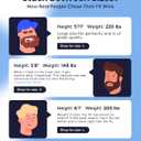 maamgic 2 in 1 Mens Swim Trunks 7 Inch Swim Shorts Swim Suits Board Shorts (Black, XXL)