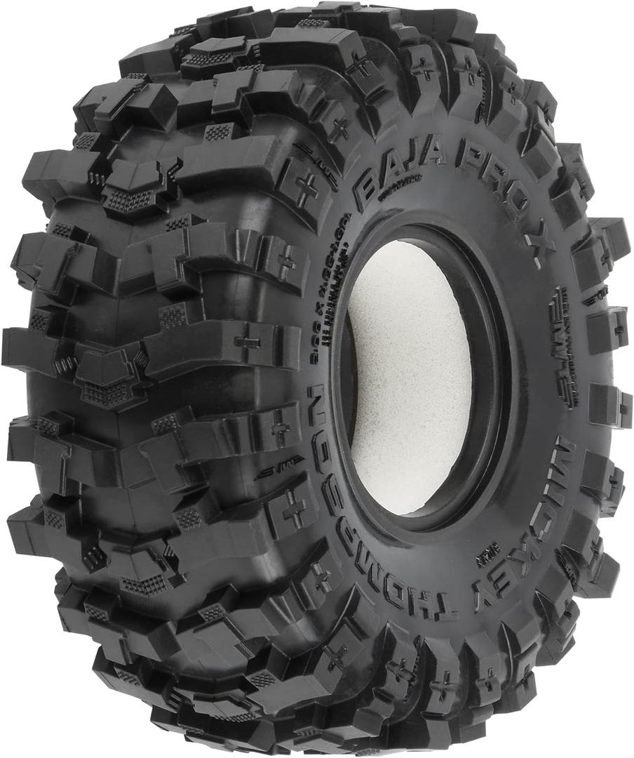 Pro-Line Racing 1/10 MT Baja Pro X G8 F/R 1.9 Crawler Tires 2 PRO1021314 RC Tire (Small)