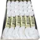 DMC Thread Pearl Cotton Skeins Size 5 27.3 Yards Snow White 115 5-B5200 (12-Pack)