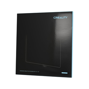 Creality Official Ender 3 Glass Bed 3D Printer Platform, 265x250MM Tempered Glass Plate Build Surface for Ender 3 PRO/Ender 5 PRO/Ender 3 S1/Ender 3 Neo/Ender 3 V2 Neo, Good Adhesion Remove Easily