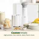 Cuisinart Ice Cream Maker Cuisinart FastFreeze 5-in-1 Ice Cream, Milkshakes, Slushies, Sorbets and Mix-Ins, Freeze Wand, Two 0.5-Pint Mixing Cups with Lids, Easy to Clean, ICE-FD10