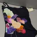 Gottex Enchanted Sun Women's Floral Multi Bandeau One Piece Swimsuit with Soft Cups and Tummy Control Adjustable Straps, 10