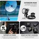 Godox AD600 Pro II AD600Pro II Outdoor Flash Strobe, Portable 600Ws 2.4G TTL 1/8000 HSS Monolight, 0.01-0.9s Recycle, 40W LED Modeling Lamp, GODOX AD600ProII AD600 Pro II with Battery & Bowens Mount