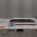 Lifepro Waver Vibration Plate Exercise Machine for Lymphatic Drainage, Muscle Activation, Full-Body Workout Vibrating Platform with Loop Bands, Fitness Equipment for Strength Toning & Fat Loss (White)