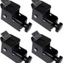 4PCS Tire Changer Adapters ATV Wheel Rim Adapter Fixture for Standard Jaw Claws, Motorcycle Tire Changer Machine, Adjustable Rim Clamp Can Be Used for Tire Disassembly
