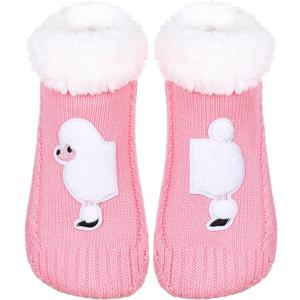 Knit Fleece-lined Warm Cute Fuzzy Socks Non Slip Cozy Soft Funny Fluffy House Socks Gifts