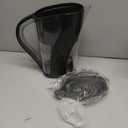 10- Cup Pitcher with 6-Stage Filter. Removes Fluoride, Chlorine, Lead, and Other Volatile Organic Compounds. Increases PH. Improves Taste. Replacement Filters Cost 25% to 33% Less.