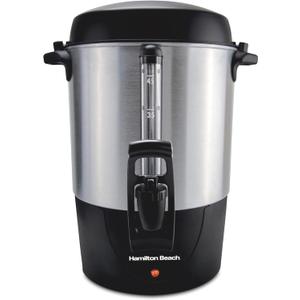 Hamilton Beach 45 Cup Fast Brew Coffee Urn and Hot Beverage Dispenser, 40521