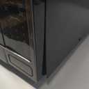 GE GCST16S1WTS Microwave Oven, 1,150-watt 8 Auto Cooking Settings, Child-Lock Technology, Kitchen Essentials for The Countertop, Dorm Room or Apartment, 1.6 Cu. Ft, Black Stainless