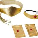 Rubies DC Comics: Wonder Woman Accessory Kit for Adults (One Size, Multi)