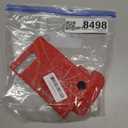 JINGDU Protective Case Compatible with Nintendo Switch 2017, TPU Case Accessory for Switch Console and Grip Joy-Con, Switch Protector with 4 Thumb Grips, Red Spider Web