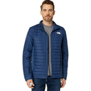 The North Face Men's Canyonlands Hybrid Puffer Jacket Blue Full Zip, Medium 