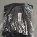 XGOPTS Universal Motorcycle Handlebar Gloves Muffs Winter Waterproof Windproof Leather ATV Motorbike Hands Warmers Thermal Snowmobile Scooter E-Bike Cycling Handle Grip Gloves with Reflective Strip (standard/ black)