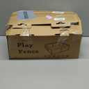 74" 50" Large Baby Playpen, Baby Playard for Babies and Toddlers, Baby Fence Play Pens for Indoor & Outdoor, Sturdy Safety Play Yard with Soft Breathable Mesh, Anti-Fall, Grey