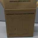 Automatic Soap Dispenser, Touchless Dish Soap Dispenser 17oz/500ml with Infrared Sensor, 5 Adjustable Soap Levels, Liquid Dispenser for Bathroom Kitchen (Silver)