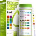 AAwipes 8-in-1 Aquarium Test Kit (150 Strips) for Freshwater & Saltwater - Quick & Accurate Water Testing for Aquariums & Ponds. Tests Free Chlorine, Hardness, pH, Ammonia Nitrogen, etc. (K02-150)