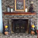 Abyssaly Brick Wallpaper Peel and Stick Faux Stone Brick Stick on Wallpaper 23.6" X 118" Thick Removable Wall Paper Contact Paper Self-Adhesive Home Decoration Fireplace Shelf Paper