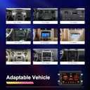 2+64G Android 15 Car Stereo for Ford F150 F250/F350 E250 E350 Edge Taurus Sable Fusion Milan Focus Montego Freestyle Wireless Carplay and Android Auto,7 Inch Touch Screen Radio GPS/WiFi/FM RDS BT
