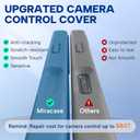 Miracase Magnetic for iPhone 17 Case, Compatible with MagSafe, Integrated Silicone Camera Control Cover, 3.0mm Thicken Shockproof Drop Protection Phone Case for 17,Capri Blue