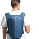 Side-Sleeping Backpack, Sleep Position Trainer, Sleeping on the Side Alleviates Snoring Caused by Throat Issues (Small, Back Width16 Inch or 40 cm)
