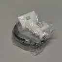 Universal Adjustable Stainless Mount Bracket Outdoor Security Camera 360 Degree hoop Hose Clamp Pipe Poles Mount No-drill holes Compatible with Reolink/Nest/Arlo/Eufy/Wyze and other camera (White)