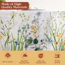 Maison d' Hermine Table Cloth Rectangle Table 100% Cotton 70 x 120 Inches Tablecloth Reusable Decorative for Dining Kitchen Room Farmhouse Home Gifts for Mothers Day Spring Summer - Fleurs De Mai