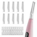 Skinharbor Sonic Dermaplane Blade Refills - 10 Dermaplaning Blades- 2 Month Supply - Device Not Included