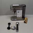 CASABREWS CM5418 Espresso Machine 20 Bar, Compact Espresso Maker with Steam Milk Frother, Stainless Steel Coffee Machine with 34oz Removable Water Tank for Cappuccino, Latte, Silver