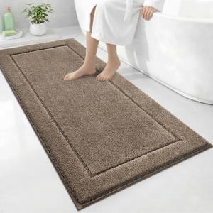 Extra Soft Bathroom Rug 30" x 60", Bath Mat, Shower Runner Rug