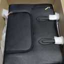 LOVEVOOK Lunch Tote Bag for Women, Laptop Bag for Work with Insulated Lunch Compartment 15.6 Inch 2 in 1 Lunch Tote Large Capacity Computer Handbag for Work, Teacher, Nurse, Office, Collage, Casual (Black)