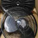 BLACK+DECKER 16 Inches Stand Fan with Pedestal Base, Height Adjustable Pedestal Fan with Remote and Touch Control Panel, Free Standing Fan with 90-Degree Oscillating and 3-Speed Settings, Black