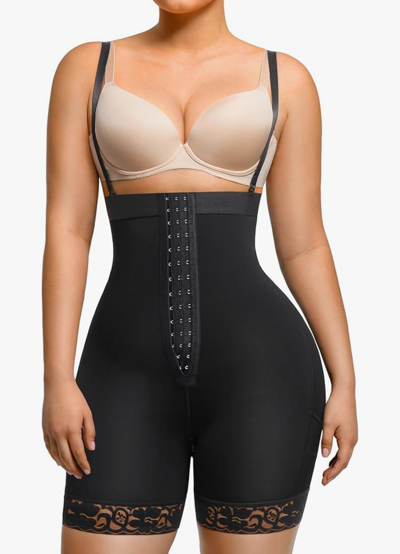 Lover-Beauty Fajas Colombianas Shapewear for Women Tummy Control Postpartum Body Shaper Butt Lifter Bodysuit M