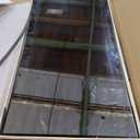 LFT HUIMEI2Y Full Length Mirror, 76.4"x37" Black Oversized Tempered Floor Mirrors with Stand, Full Body Dressing Mirror Hanging or Leaning with Aluminum Alloy Frame Home Decor for Living Room, Bedroom