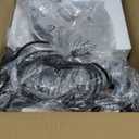 Plug in Wall Sconces Set of 2, Farmhouse Wall Lamp with 5.9FT Plug in Cord, Dimmable Hanging Wall Lighting with Fabric Shade, Adjustable Wall Mount Lights for Bedroom Living Room, Wooden Arm (8.6 Inch-2 Pack)