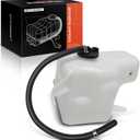 A-Premium Engine Coolant Overflow Recovery Reservoir Tank [with Cap & Tubing] Compatible with Toyota Corolla 2009-2013 1.8L 2.4L, Matrix 2009-2013 1.8L 2.4L, Matrix 2014 1.8L - Front