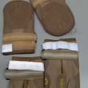 QUMY Dog Shoes for Large Dogs, Medium Dog Boots & Paw Protectors for Winter Snowy Day, Summer Hot Pavement, Water-Resistant in Rainy Weather, Outdoor Walking, Indoor Hardfloors Skid-Resistant Sole (Size 8: 3.0''x3.3"(W*L) (Pack of 4))