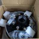 Trailer Axle Electric Brake Kit, Pair of 8-6.5" Bolt Circle Brake Drum with 12" x 2" Electric Brakes for 5200-7000 lb Axles, Replacement 12" Brake Hub Drum Assembly