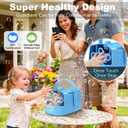 Bubble Machine Automatic Bubble Blower: Durable Bubble Maker 18000+ Big Bubbles Per Minute for Indoor Outdoor Wedding Birthday Party - Portable Bubble Machine for Kids Toddlers