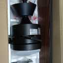 Smart Ceiling Fan with Light, 42in Ceiling Fan with Remote Control, Adjustable Light Color Wind Speed, Timer, 45W, Dark Brown