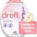 Dreft Laundry Detergent Pacs, Lightly Scented, Lavender, For Baby and Family, XL Pacs, 45 Count
