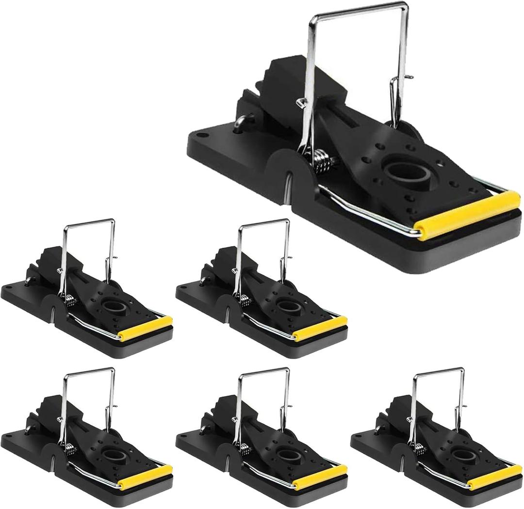 Mouse Traps, Mouse Traps Indoor for Home Quick Effectively, [2025 Edition] Mice Trap for House Indoor Kill Safe for Family and Pet 9 Packs