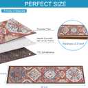 Non-Slip Carpet Stair Treads for Wooden Steps Indoor Set of 15 Pack 8" X 30" Peel and Stick Reusable Staircase Stair Runners Rugs, Soft Safety for Dogs, Kids & Elders, Stairway Grip, Red