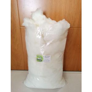 iMongol Carded Lambs Wool Stuffing Batting for Needle Felting, Knitted Crafts, Bright Creations, Pillow Filler, Stuffed Animals, Cushions,Super Clean Fine, Natural White(1lb)