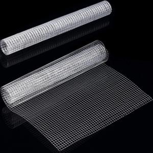 SATINIOR 2 Sheets 13.7 x 40 Inches Chicken Wire Fence Wire Mesh Roll Hardware Cloth Small Galvanized Welded Metal Cage Fence for Crafting Coop Rabbit Snake Poultry Enclosure