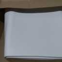 Rubbermaid Small Kitchen Bathroom Trash Can, 9 Gallons, White, Waste Basket for Under Counter/Kitchen/Office/Bedroom/Bathroom