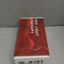 Red Light Therapy Infrared Light Therapy Pad for Body Pain NIR Deep Therapy for Back Knee Hands Feet Relief Portable 660nm 850nm Home Heating Light Therapy Wrap Belt Gift for Women Men