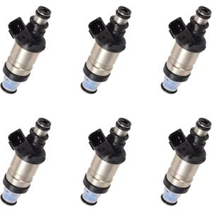 06164-P8A-A00 3.0L Fuel Injectors, Compatible with/Honda 3.0 Accord EX LX 1998-2002, 6 PC Set