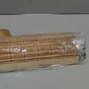 LazBlinds No Tools No Drill Cordless Bamboo Roman Shades, Light Filtering Window Treatment, Roll Up Bamboo Blinds for Windows 27'' W x 72'' H, Brown